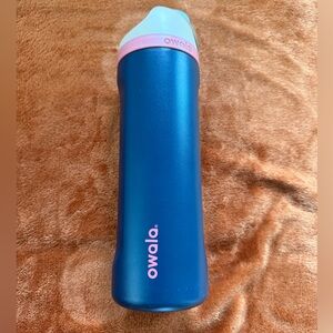 Owala Blue and Pink Water Bottle